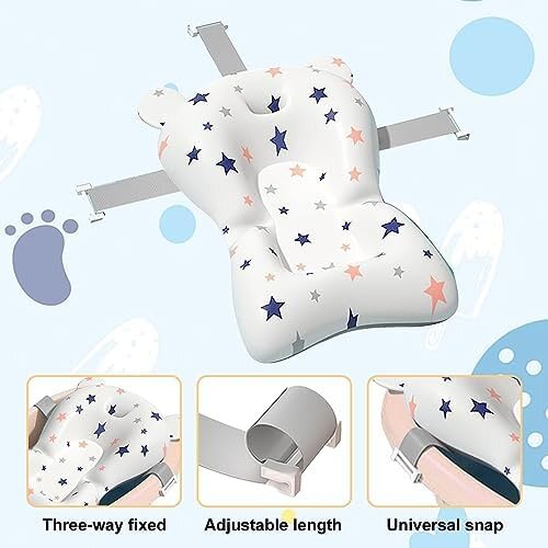 Omorfo Baby™ CozyBath – Soft Baby Bath Seat Support Mat