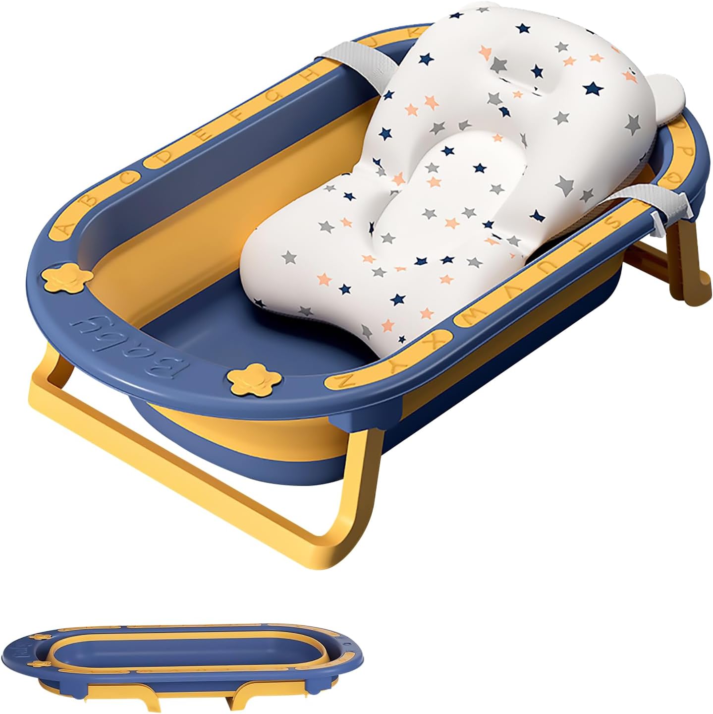 Omorfo Baby™ CozyBath – Soft Baby Bath Seat Support Mat