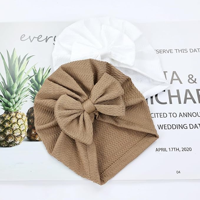 Omorfo Baby™ TinyCharm Cap – Soft & Stylish Baby Bow Hat