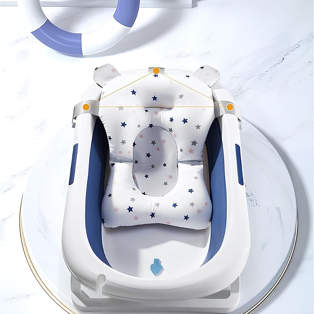 Omorfo Baby™ CozyBath – Soft Baby Bath Seat Support Mat