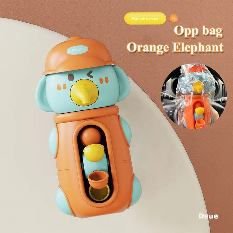 Omorfo Baby™ BathHugs – Cute Duck & Elephant Water Toys